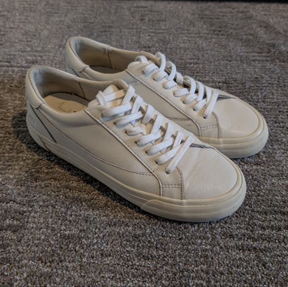 Madewell MWL Sidewalk Low-Top White Sneakers - Picture 2 of 13